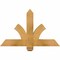 Ekena Millwork Redmond Rough Sawn Timber Gable Bracket, Western Red Cedar, 36"W x 23"H x 4"D x 4"F, 15/12 Pitch GBW036X23X0404RED00RWR - alternate 1